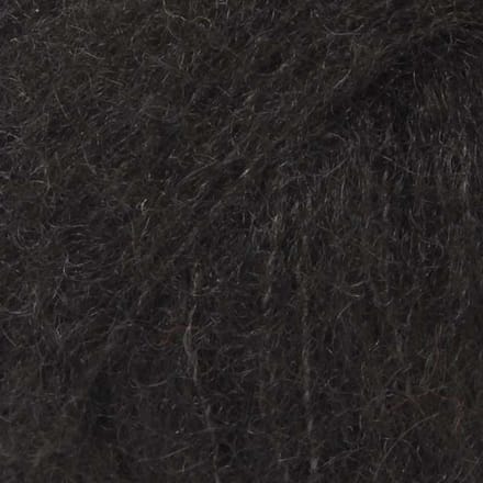 DROPS Brushed Alpaca Silk Uni Colour - 16 zwart - Wol Garen