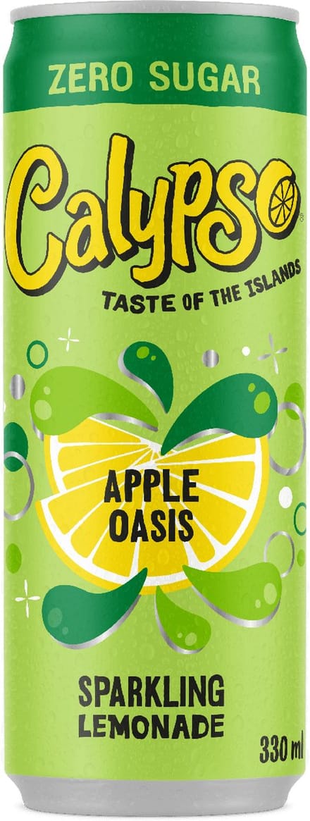 Calypso - Apple Oasis Zero - 12 x 0,33 Liter blik - Frisdrank