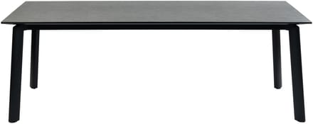 Tuintafel Malta 220x100cm | Black | Keramiek