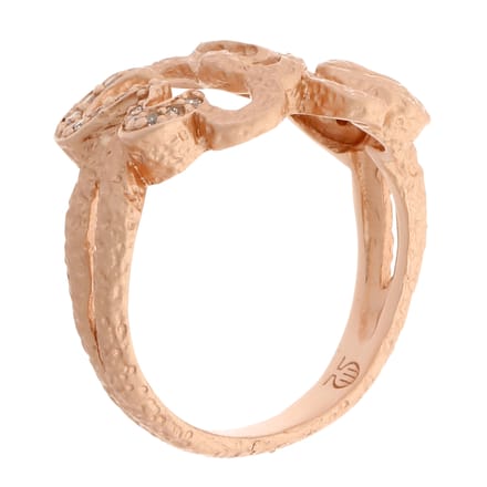 Orphelia Dames 925 Sterling Zilveren Ring - Roze ZR-7077/1