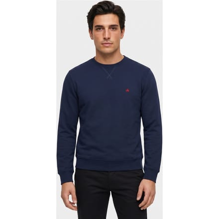 Brooks Brothers Plain Sweatpants Cotton Navy Größe: M | Pullover Outlet | Herren | Blau