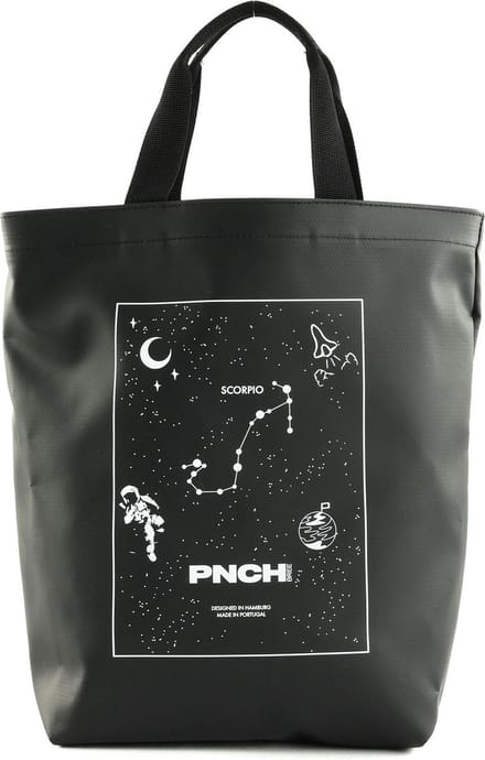 BREE Shopper Punch Star Bag Scorpio Zwart