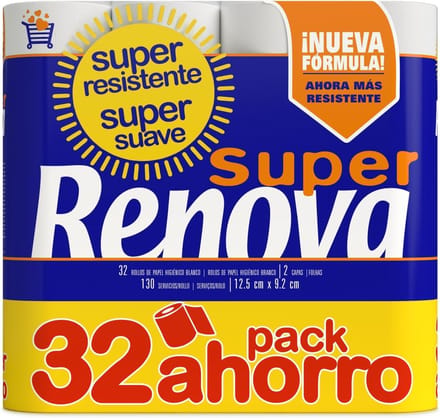 32 Rollen Super Wit Toiletpapier - Zacht en Absoluut