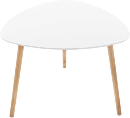 Moderne Witte Salontafel Vierkant Minimalistisch Voor Woonkamer
