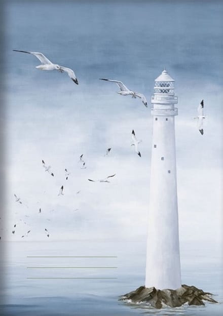 Notitieboekje Vuurtoren 15x21cm