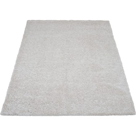 Vloerkleed Buddy Cream 140 x 200 cm - Hoogpolig Vloerkleed – Modern / Japandi Design