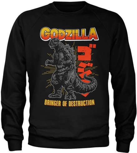 Godzilla - Bringer Of Destruction -sweatshirt, zwart