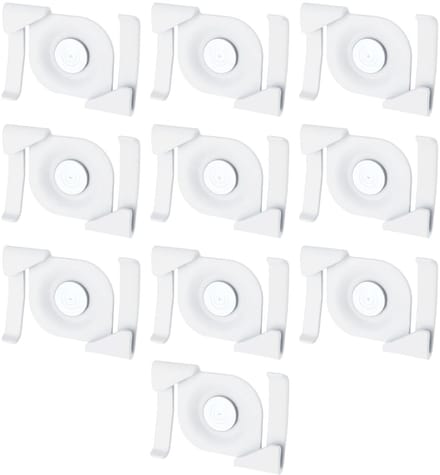 Dailygoods - Set van 10 M4 Rasterplafondklemmen voor Hangende Items
