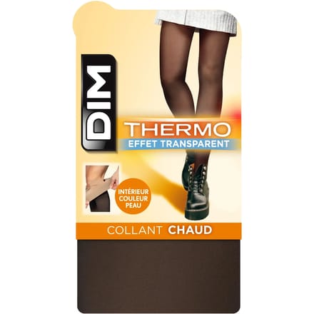Dunne en transparante panty voor dames DIM Thermo