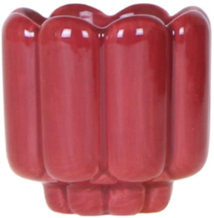 Kolibri Home | Retro Shine sierpot - Red - Ø6cm