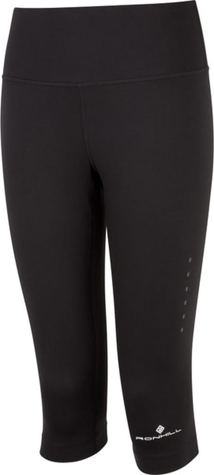 Ronhill Core Capri Dames - Sportbroeken - zwart/wit - Vrouwen - S