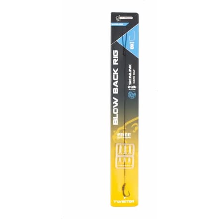 Set van 6 haken Nash TT blow back rig barbless