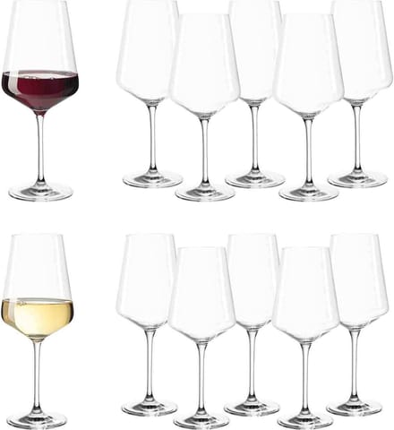 Wein- und Sektgläser Puccini Set van 12
