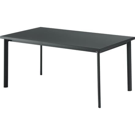 Emu Star tafel - antiekijzer - 160 x 90 cm
