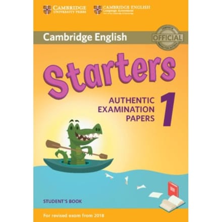 Cambridge English Starters 1 For Revised Exam From 2018 Student's Book - Cambridge Young Learners