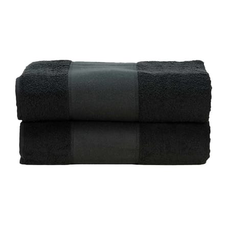 ARTG Print-Me-handdoek (Zwart)