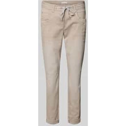 Tom Tailor - Tapered relaxed broek - Maat 40/28 - soft taupe grey