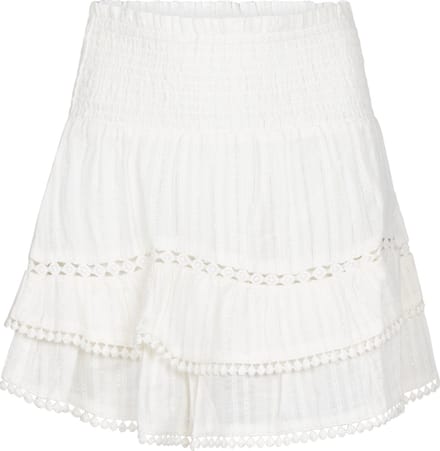 Ai&Ko Billi Lurex Co 503 G Meisjes - Korte rok - Wit - Maat 152