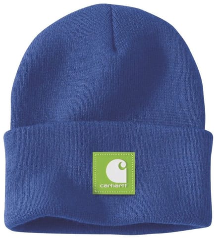 Carhartt Beanie met rubberen patch en horloge 106920