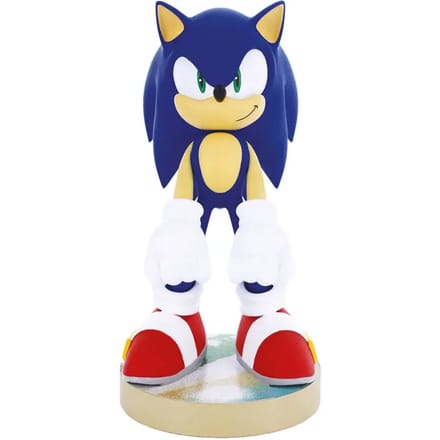 Sonic the Hedgehog - Modern - figurine standaard voor telefoon | controller | oplaadcase (Cable Guys Original)