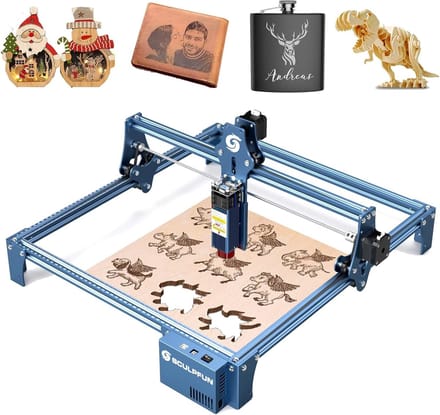 Sculpfun S9 Laser Graveermachine - Laser cutter - 410x420mm - Lasergraveerder - Hout Acryl Laser Snijmachine - Laser Engraver