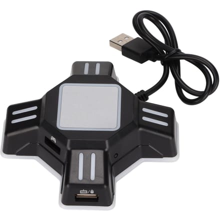 Adaptateur clavier et souris USB KX pour PS4, Switch, PS3, Xbox One, noir black