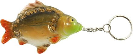 Gekleurde Vis Sleutelhanger Spiegelkarper Karper Fish Mirror Carp Keyring Viscadeau Cadeau Vissen