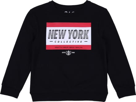 NY Collective zwart sweatshirt REBEL