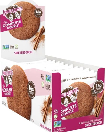 Lenny & Larry's Complete Cookie Snickerdoodle - plantaardige eiwitten - 12 x 113 gram