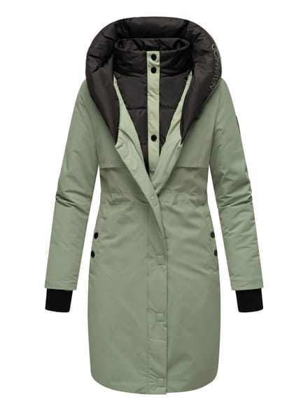 Navahoo dames winterjas Snowelf – Licht & Warm met magneetsluiting