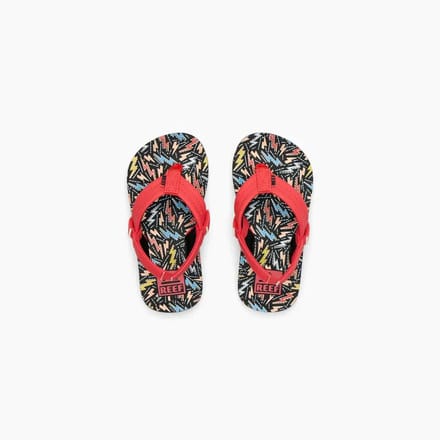 Reef teenslipper jongens - model Kids Ahi - Rood/MultiColour - Maat 24