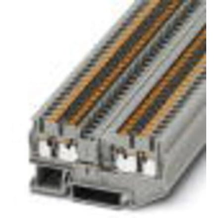 Phoenix Contact 3209569 Doorgangsklem 5.2 mm Spanveer Grijs 50 stuk(s)