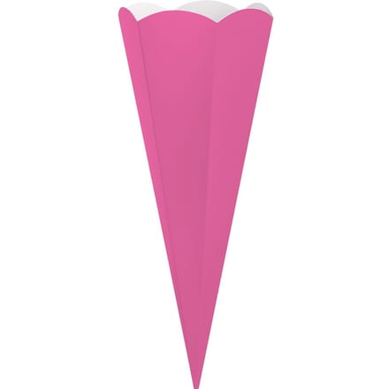 Schoolkegel uitgesneden - Rozig