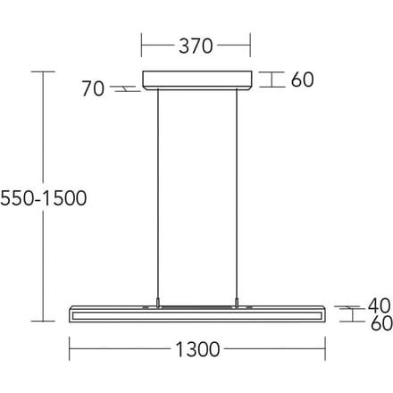HerzBlut LED hanglamp Karl G, hout/steen, omhoog/omlaag, dimbaar