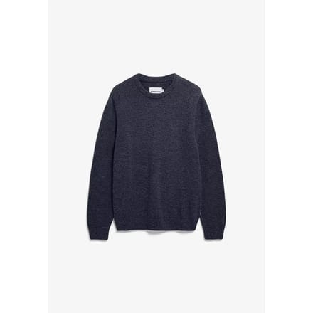 Regular fit gebreide pullover van puur katoen, model 'ALVAARIO'