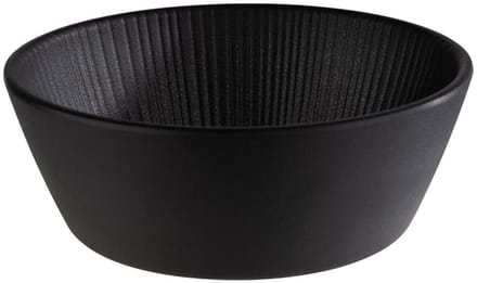 APS NERO ronde schaal, 0,45 liter, zwart