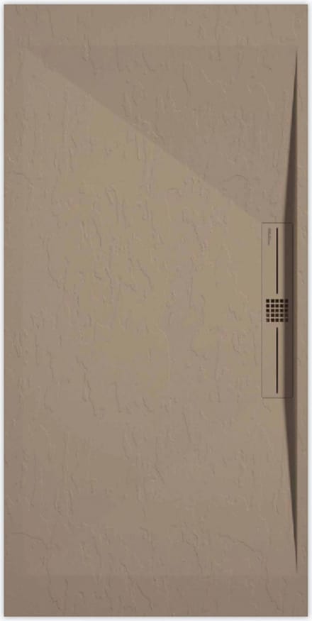 Sanifun douchebak Stone Side Moka Slate 1300 x 700 P