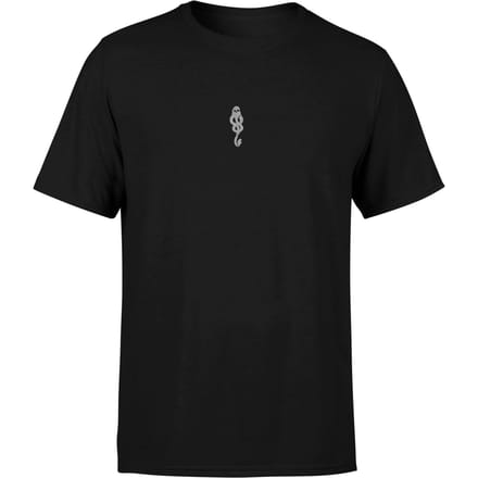 Harry Potter The Dark Arts Death Eater Lines T-Shirt With Embroidery - Black - S