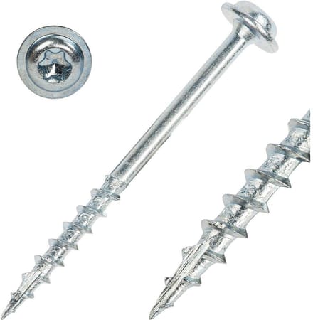 UJK Pocket hole schroeven T20 4,0x50 mm, grof, 100 stuks