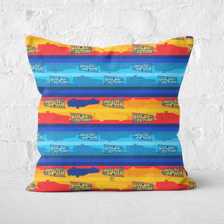 Back to the Future Square Cushion - 40x40cm - Soft Touch