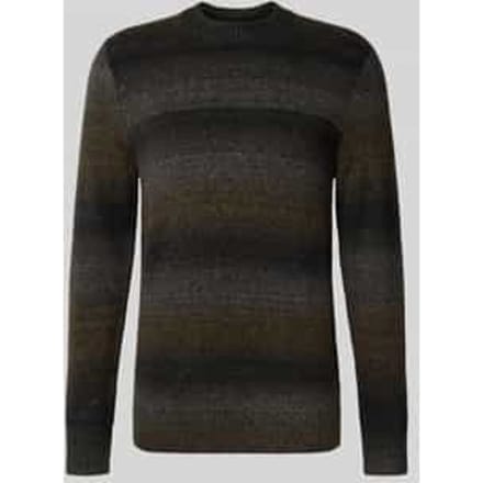 Gebreide pullover met ronde hals