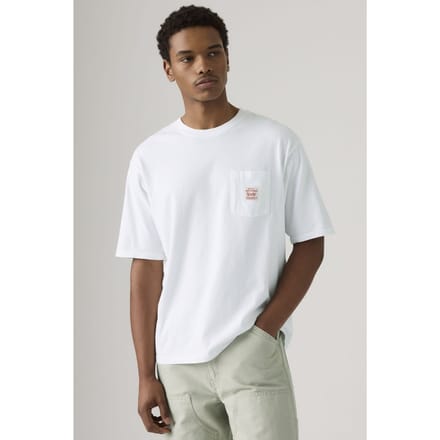 Levi's Workwear Tee Size: L | Basic T-Shirts Outlet | Heren | Wit