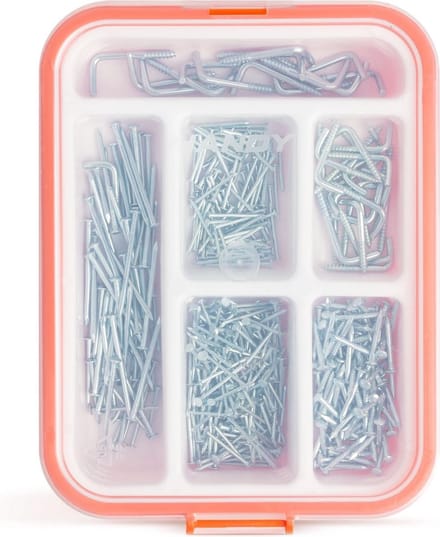Handy - Spijkers Platkop Set - Assortiment - 475 Stuks