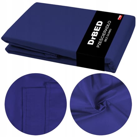 DrBED - Traditioneel Katoenen Laken - Zonder Elastiek - 220x200 - Duurzaam