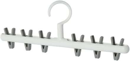 Wasknijper Hanger - Opbergrek - Kleding Drogen - Inklapbaar Ontwerp - Zie Afbeelding - Grijs