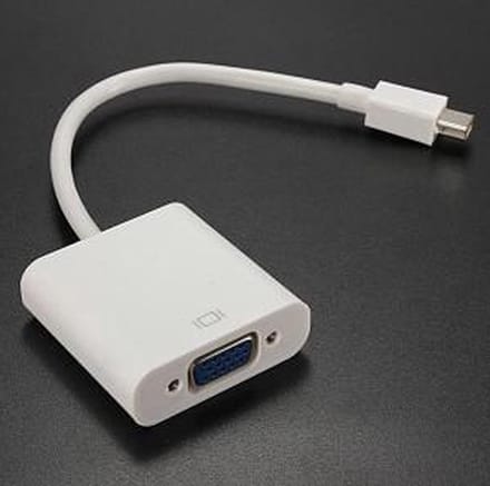LuxeBass Thunderbolt Mini DP Dispplay naar VGA Adapter