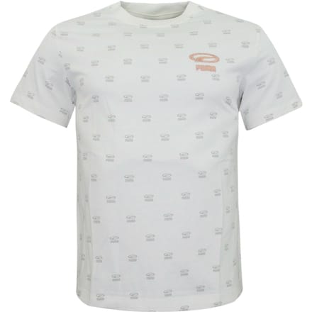 Puma OG AOP Tee Dames Casual Merk-T-shirt Crème 845065 02
