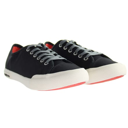 Seavees Army Issue Low Standard Zwarte Damesschoenen