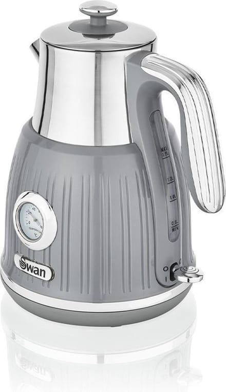 Swan Waterkoker - 1.5 Liter - Grijs