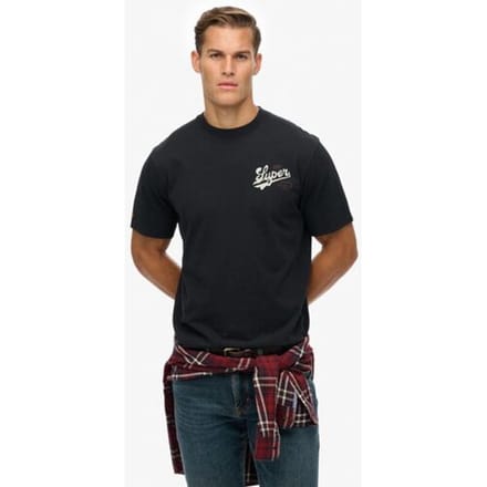 Superdry - Tap Room Oversized T-shirt - Heren - T-shirts